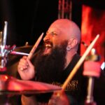 Bruthus Sorin drummer on stage